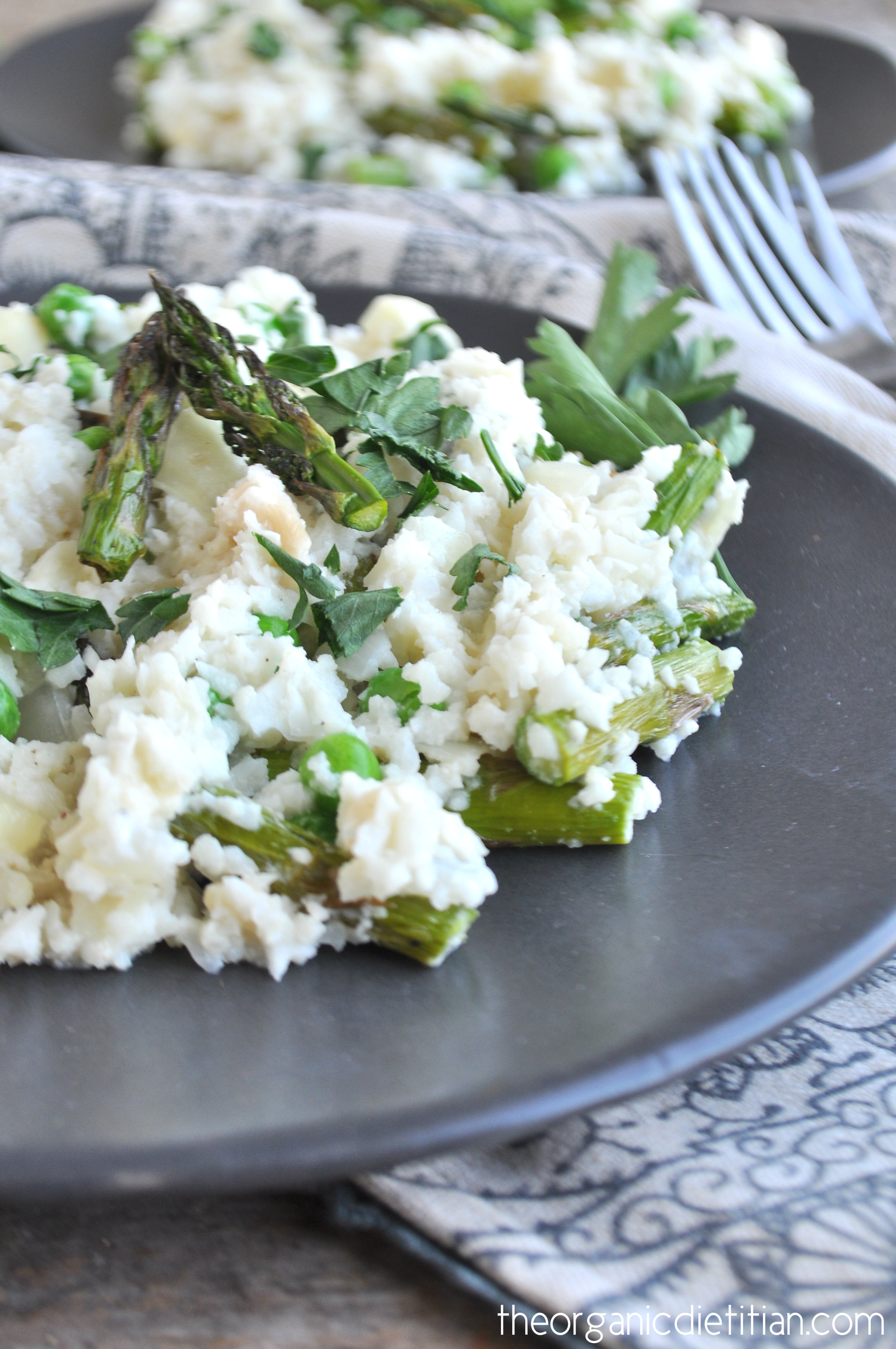Cauliflower \u0026quot;Mock\u0026quot; Risotto with Spring Vegetables - The ...