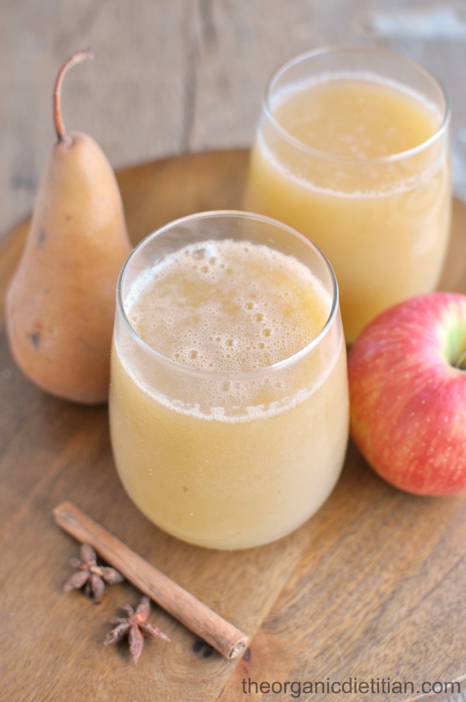 Sparkling Apple Pear Cider (Juicer Recipe)